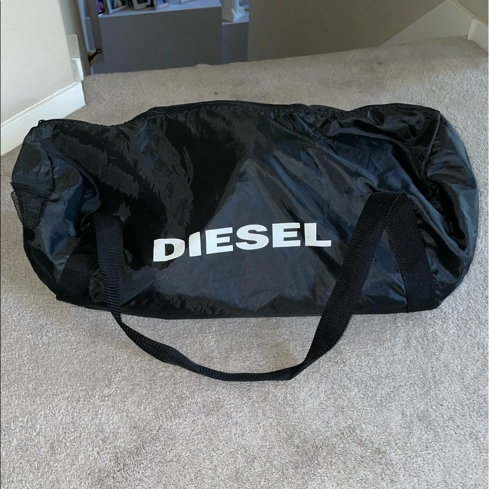 Diesel bag duffle bag travel bag suitcase DIESEL gym bag NEW